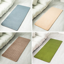 Solid color carpet doormat entrance mat bedroom kitchen bathroom bathroom entrance non-slip mat mat mat