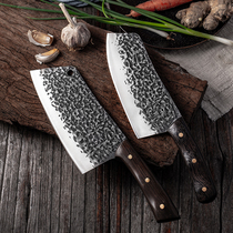 Home Handcrafted Forged Kitchen Knife Decapitated Dual-use Machete Machete Chinese Home Wood Handle Cutter Stainless Steel Knife