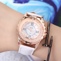 Children Watch Girl Waterproof Early School Students Middle School Night Light Cute Girl Girl Girl Girls Korean Edition Brief