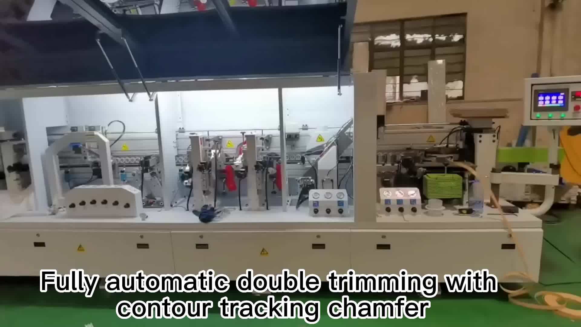 Mf368 Automatic Double Repair Edge Banding Machine Woodworking Kitchen