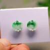 Myanmar natural grade A jade bat ring face