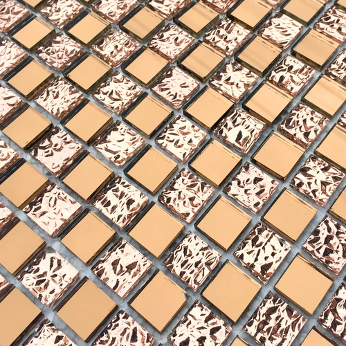 Стеклянная мозаика, новая коллекция, 10mm, мелкие частицы, зеркальный эффект