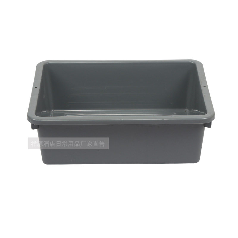 Small size thickened dining car collection basin restaurant bowl basin lower bar receiving basin security box plastic tableware storage basin