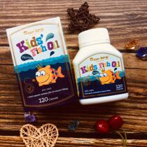 Australia top life small fish type TopLife tvikang children baby fish oil sweet orange flavor with DHA and EPA