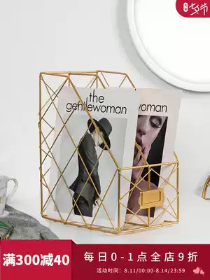 Nordic decorations Small ornaments Study living room home decoration creative indoor bookshelf Office desktop furnishings