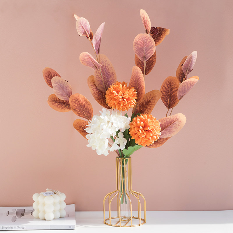 Nordic Simulation Flower Bouquet Living Room with Bouquet Table Flower Flower Gallery Vase Plurk Flower Decoration