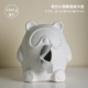 Керамическая коробка керамической ткани с белым медведем