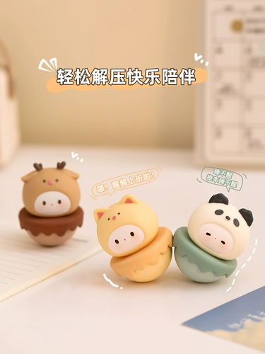 Эмоциональная неваляшка, настольный декор для офиса, антистресс, подарок на день рождения