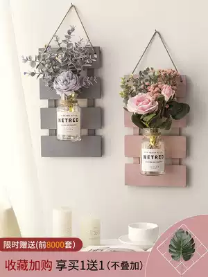 ins Wall decorations Room bedroom wall hanging wall decoration flowers Dining room TV background wall pendant decoration