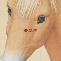 Qing Lang Shinings Ten Horses Picture Scroll HD Electronic Picture 889M Decorative Promotional Material