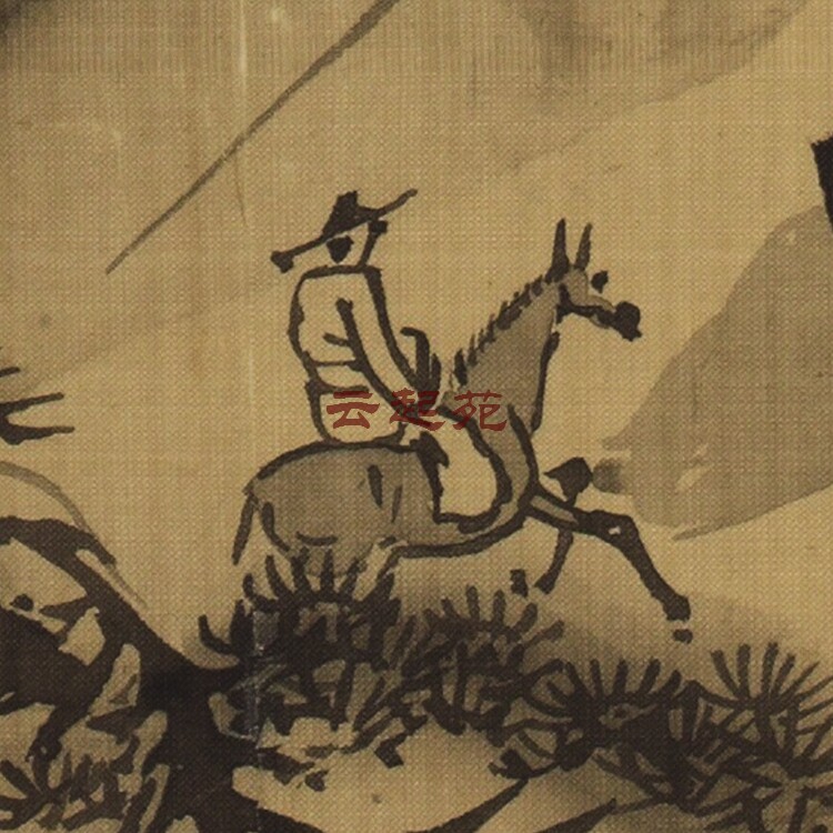 Qingpu Landscape figure figure Z high-definition electronic picture 398M decorative promotional material