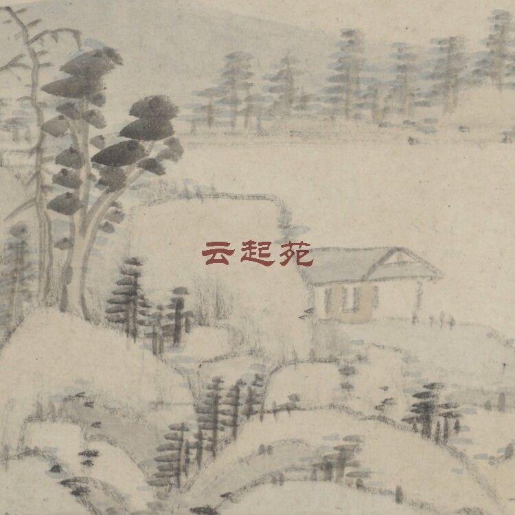 Qingxiao Yun sent from the long pavilion with the photo J high-definition electronic photo 606M decorative promotional material