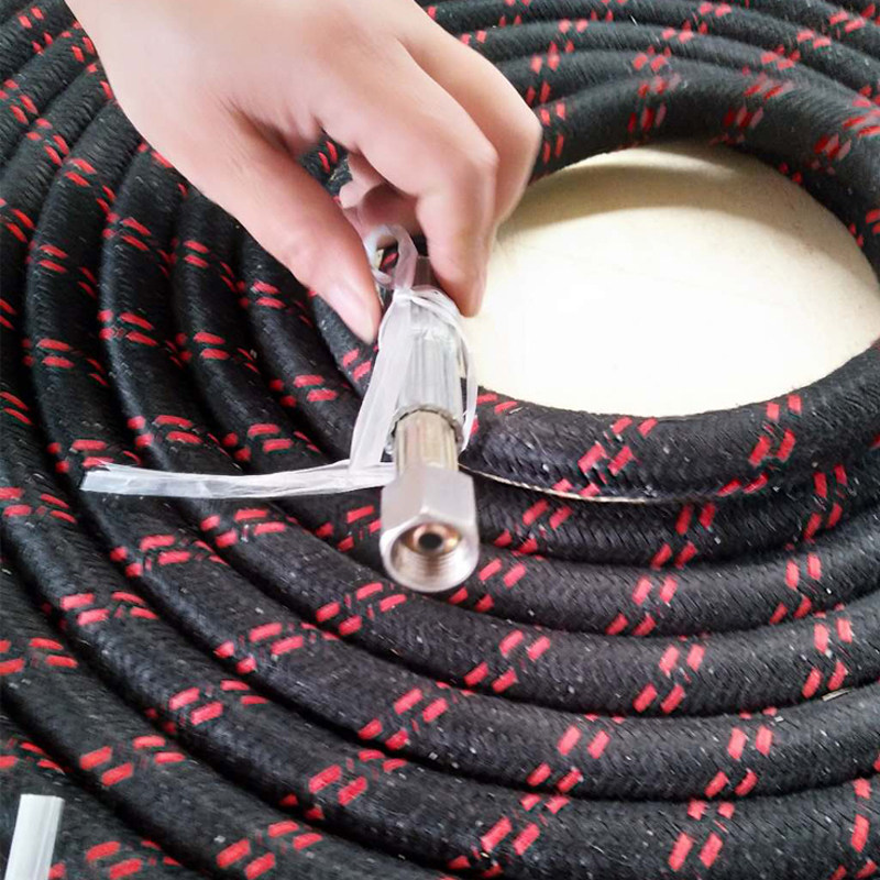 Car washing machine high-pressure water outlet pipe accessories steam cleaning supporting commercial strong pressurized pipe 10 meters high temperature water gun