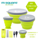 hộp cơm cắm điện hẹn giờ m vuông gấp bát silicone di động bộ đồ ăn ngoài trời hộp ăn trưa hộp ăn trưa ngay lập tức cốc đặt du lịch về nhà - Hộp cơm điện sưởi ấm nồi hâm cơm