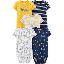 (Two) export baby boy baby baby newborn bag jacket ha clothes half sleeve summer cotton short sleeve