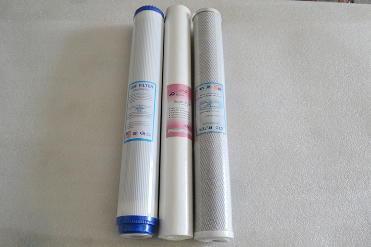 Qianhe commercial water filter universal three-stage filter element package household water filter universal 10 inch PP cotton filter element