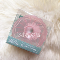 (Miss Yo shop) Pate betta flower milk powder bottle funnel Japanese local light pink spot