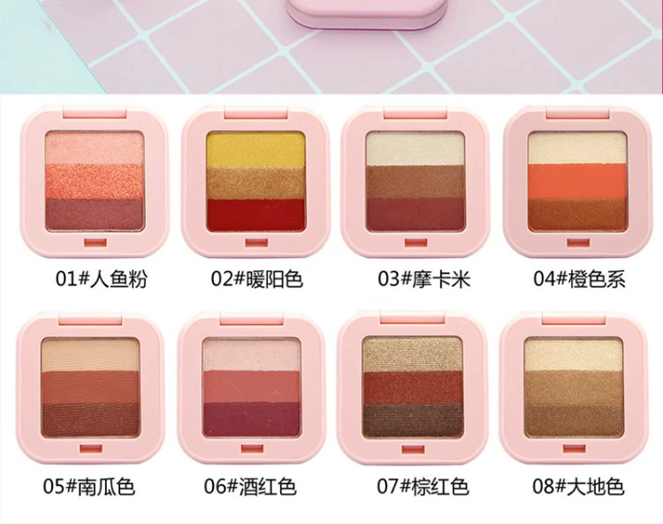Hàn Quốc hojo bóng mắt đĩa mờ trang điểm nude mới bắt đầu trọn bộ Lin Yun với bàn tay thua lỗ mất chín sao - Bóng mắt