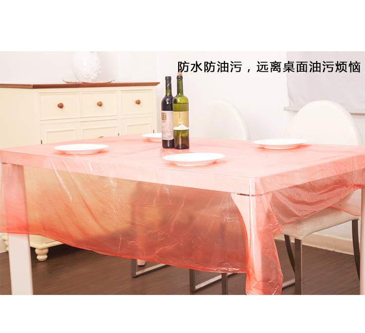 Nhà nguồn cung cấp đám cưới khăn trải bàn dùng một lần khăn trải bàn bằng nhựa giả lụa khăn trải bàn (10 cái) khăn trải bàn túi nilon tự hủy
