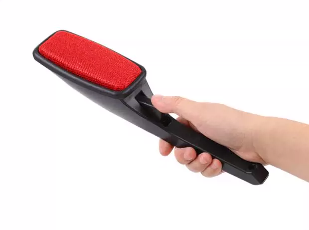 Bàn chải giặt khô có thể xoay Bàn chải tẩy lông tĩnh Quần áo để chải quần áo Bàn chải bụi B30 - Hệ thống giá giặt