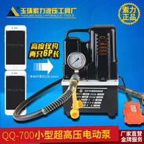 Portable QQ-700 ultra-small hydraulic pump Electric hydraulic pump Ultra-high voltage electric pump imitation imported pump