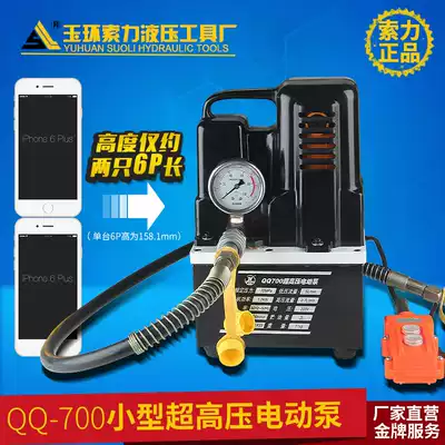 Portable QQ-700 ultra-small hydraulic pump Electric hydraulic pump Ultra-high voltage electric pump Imitation imported pump