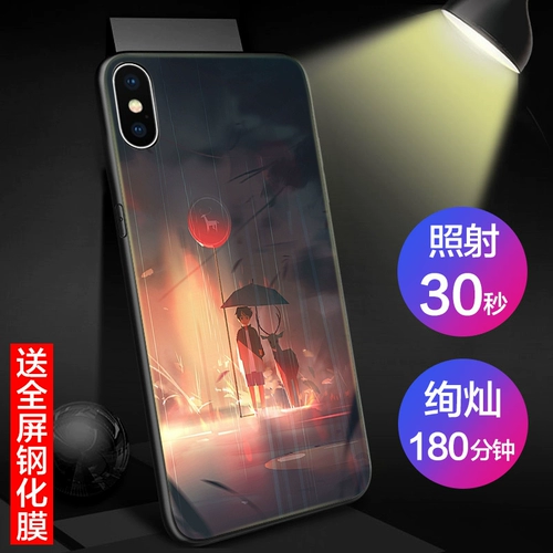 Флуоресцентный чехол для телефона, стеклянная фотография для влюбленных подходит для мужчин и женщин, делается под заказ, x27, x23, x9, Z3