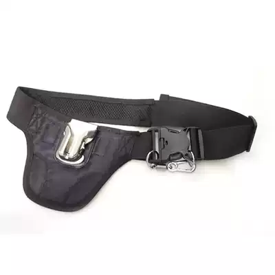 SLR camera waist hanging metal safety buckle to prevent separation double insurance is safer (this baby is gold