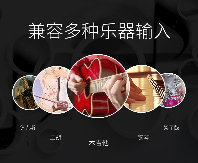 Loa pin lithium cao AC80 mét mới Guitar điện chơi đàn đệm đàn ghi âm ngoài trời - Loa loa