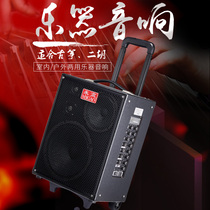 MG1061A High Power 10 inch Outdoor Charging Audio Musical Instrument Accompanying Two Guitar Playing the Singer
