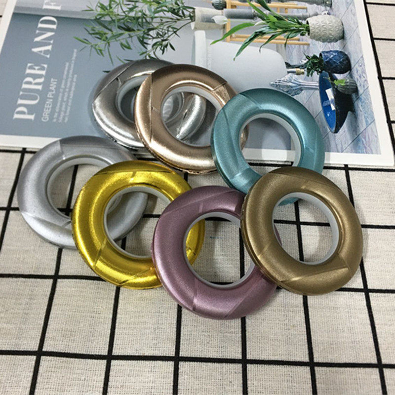 Curtain punching circle Roman circle art circle ring buckle ring buckle window with accessories circle mute circle nano circle