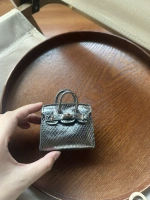 Серебряная черная змея