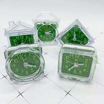 Cute Pearl Star Mute Alarm Clock Mini Scan Bedside Crystal Clock Student Small Alarm Clock