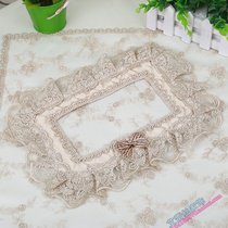 High-end lace fabric satin quilted switch sticker switch cover switch sticker sleeve socket sticker hot-selling model