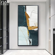 Modern simple handmade oil painting porch crossing decorative painting abstract murals Nordic wall painting living room hanging painting hourglass