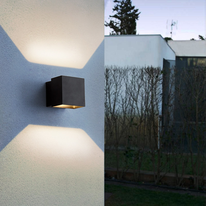 Outdoor Wall Light Aisle Waterproof Wall Lamp Room External Wall Lamp Swivel Wall Lamp Modern Brief About Terrace Hallway Courtyard Lamps