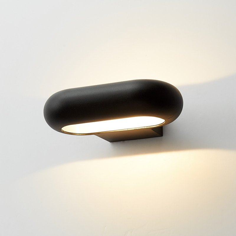 Wall lamp outdoor waterproof LED aisle modern minimalist staircase Nordic creative wall balcony outdoor wall garden light