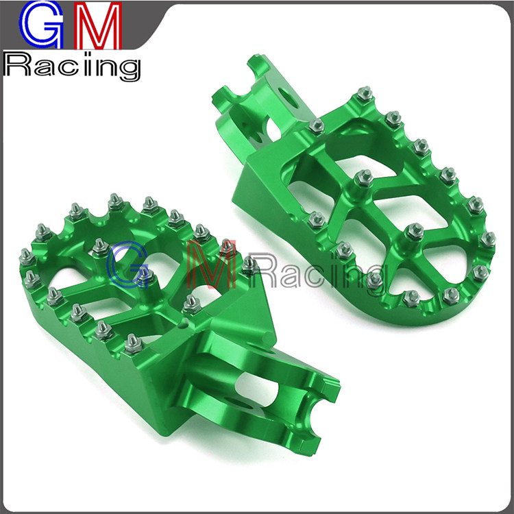 Applicable Kawasaki KX KXF KLX 250F 450F 450F 450R 450R aluminium pedalling screw pedal