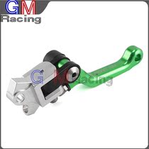 Applicable to Kawasaki KX KXF 250F 450F modified 360-degree folding anti-fall brake handle horn