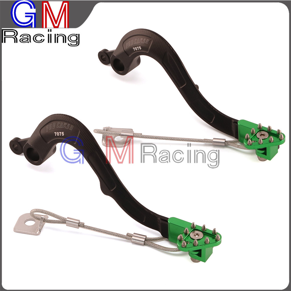 Application of Kawasaki KX250F KXF250 KXF250 KXF450 KXF450 KLX450R KLX450R brake lever rear brake lever
