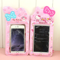 hello kitty melody Doraemon mobile phone waterproof bag waterproof bag swimming diving
