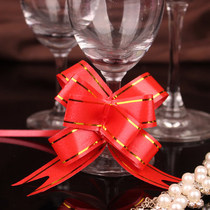 10 gift bows hand drawing flower gift packaging material tie flower draw ribbon ribbon