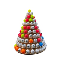 Xnells golf commemorative ball display stand Christmas tree display stand hole-in-one collection can hold 148 balls
