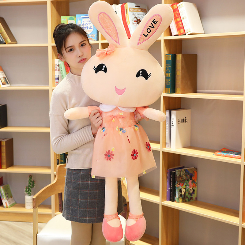 Little Rabbit plush toy children gift Doll cute doll sleeping with doll doll girl bed