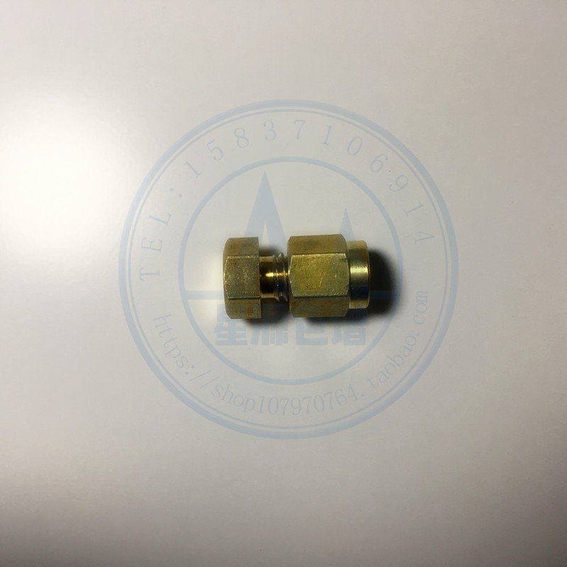 气相色谱铜管堵头1/8铜气路管堵头死堵头