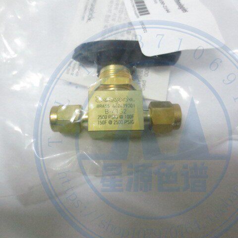 安捷伦进口GC7820A气相色谱仪1/8气路管 铜开关阀 气路阀门