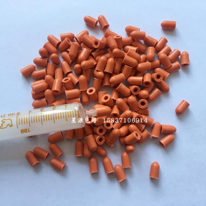 河南中分变压器油色谱 玻璃注射器胶帽 堵头针筒嘴 密封胶冒 配件