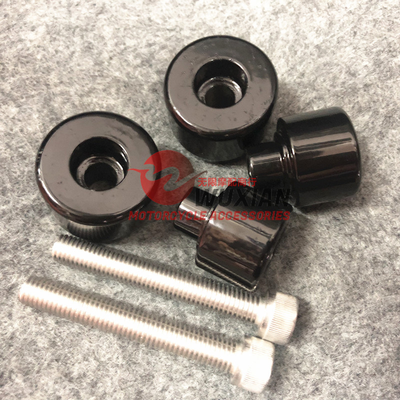 BMW modified S1000XR handlebar shock absorption balance terminal handlebar choke plug reduce hand hemp shake hand tail beads