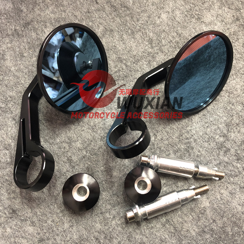 Suitable for BMW Take iron climbing reptile R nineT retrofitted locomotive retro handlebar handlebar mirror rear mirror
