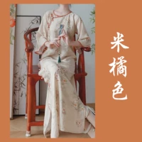 Wind Yinyou Right House Оригинальный летний круг лаг и падение с большим рукавом